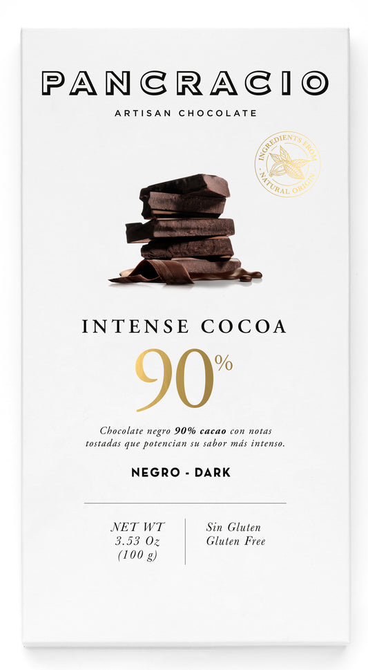 Занаятчийски шоколад PANCRACIO 100гр. - черен 90% какао